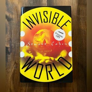 Signed - First Edition - Invisible World by Stuart Cohen - Hardcover 1998